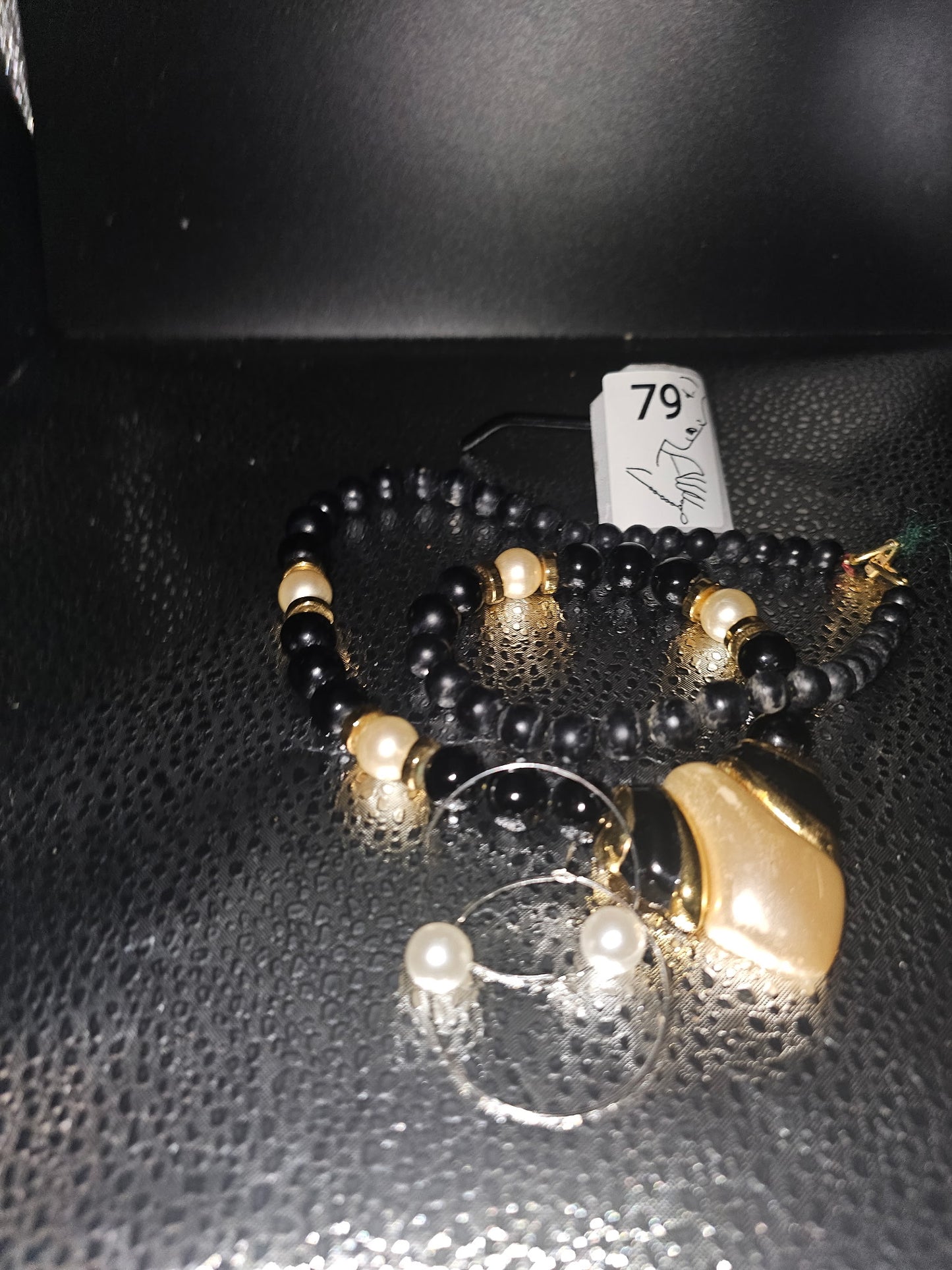 Necklace, Earrings & Bracelet